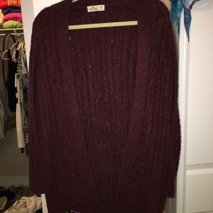 hollister cardigan
